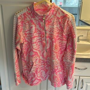 Lily Pulitzer 3/4 zip !